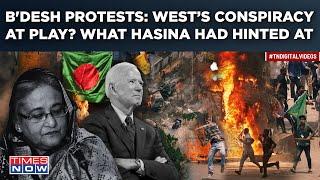 Bangladesh Protests: Ousted Hasina Had Earlier Hinted At West’s Conspiracy? Outside Hand In Clashes?