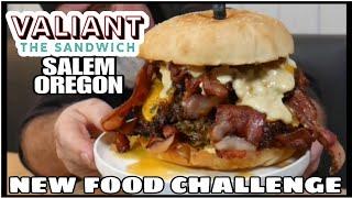 GIANT smash burger challenge - Downtown, Salem, Oregon + A Special Announcement