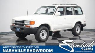 1991 Toyota Land Cruiser FJ80 for sale | 3558-NSH