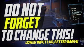 You Can LOWER INPUT LATENCY in ALL Games AND IMPROVE Visual Quality by Changing this!