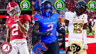 I brought Ashton Jeanty, Travis Hunter, Ryan WIlliams to NFL Universe Football...