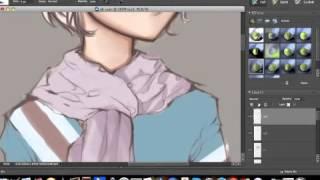 speed shading doodle