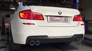 BMW 520d 액티브사운드 듀얼 배기 튜닝 사운드 작업 루미노스