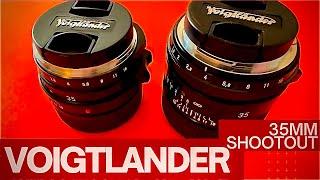 Vintage vs. Classic??? Voigtlander 35mm M-Mount Shootout