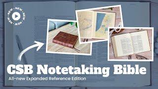 CSB Notetaking Bible: Expanded Reference Edition – Full Review