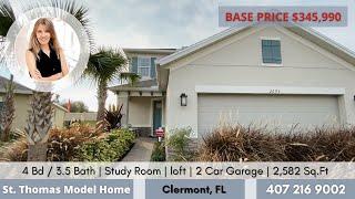 NEW MODEL HOME TOUR | CLERMONT, FL | NEW CONSTRUCTION HOME | TAYLOR MORRISON | ORLANDO REALTOR