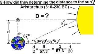 Astronomy - Measuring Distance, Size, and Luminosity (5 of 30) Distance to Our Sun: 1