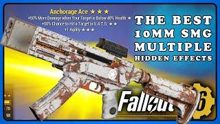 Fallout 76: Anchorage Ace - The New Supressed 10mm SMG - It's a Beast!