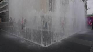 The spectacular fountain of SOUTH BANK, LONDON (England)