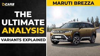 Maruti Brezza Variants Explained | LXI, VXI, ZXI, ZXI+ | The Ultimate Analysis | June 2023