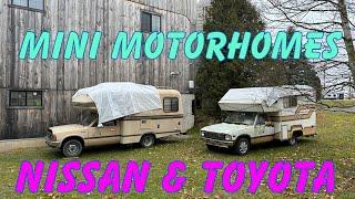 1985 Nissan & 1982 Toyota Motorhome Tour