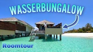 Unser WASSERBUNGALOW auf den MALEDIVEN  Roomtour