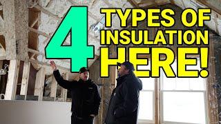 Wade gave Me a Master Class on Insulation at this BUILD