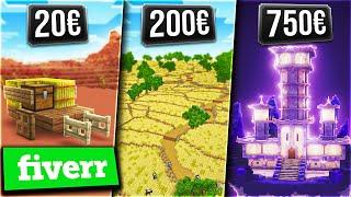 Ich kaufe MINECRAFT MAPS für 20€, 100€, 200€ und 750€