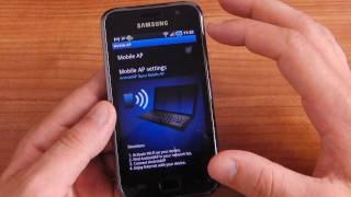 Samsung Galaxy S running Android Froyo 2.2