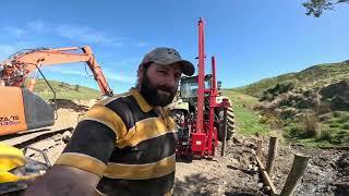 Farm Upgrades. New Culvert to the Airstrip.