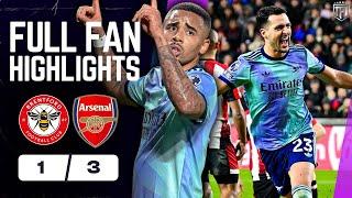 Arsenal SMASHED Brentford & CLOSE THE GAP! Brentford 1-3 Arsenal Highlights