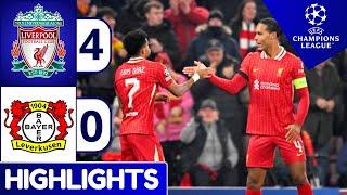 Liverpool vs Bayer Leverkusen (4-0) | All Goals & Extended Highlights |  Champions League 2024/25