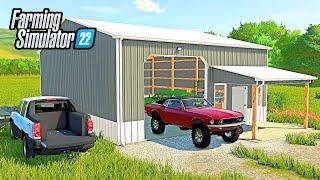 I BUILT A 4X4 MUSTANG?! | Farming Simulator 22