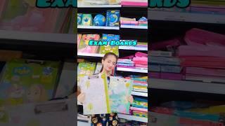 Stationery Shopping for Exams Cute Aesthetic Paperboard#stationery#exam#shopping#shorts#shortsfeed