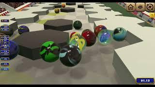 Jelle's Marble League Gameplay / Let the Marbles Roll - Single Player and Online