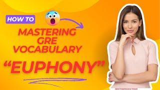 Euphony Master GRE Vocabulary