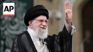 Iran’s supreme leader threatens Israel and US with ‘crushing response’ over attacks