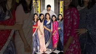 chiranjeevi with his elder daughter and younger daughters #megafamily #megastar #ramcharan