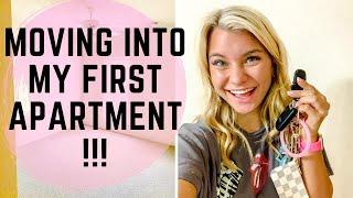 COLLEGE MOVE IN VLOG | my FIRST apartment!! | University of Alabama