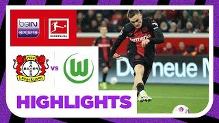 Bayer Leverkusen v Wolfsburg | Bundesliga 23/24 Match Highlights