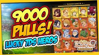 9000 LUCKY PULLS 7DS HEROES | SEVEN DEADLY SINS IDLE