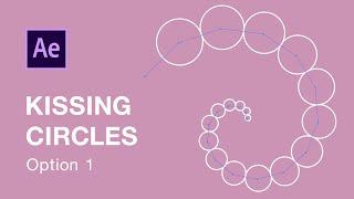 Create a Kissing Circles Fractal using Expressions in After Effects - Option 1