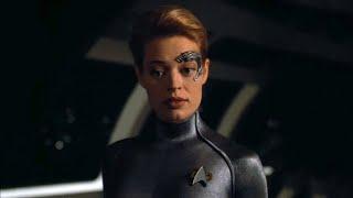 Seven of Nine is willing to explore her humanity with Harry Kim | HD | AI Upscaling