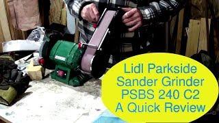 Lidl Parkside Sander Grinder PSBS 240 C2 2019 Quick Review