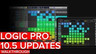 LOGIC PRO 10.5 Updates - Biggest Update to Logic Pro X with Ableton and Studio one functions!