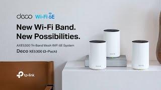 TP-Link Deco XE5300 | AXE5300 Tri-Band Mesh WiFi 6E System