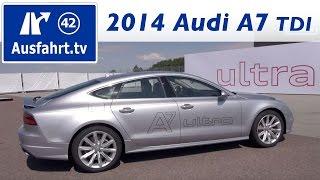 2014 Audi A7 3.0 TDI ultra - Fahrbericht der Probefahrt / Test / Review