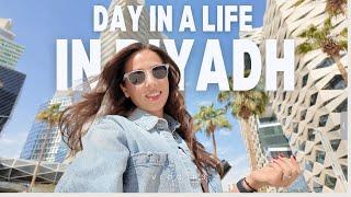 A Day in My Life in Riyadh: Morning Routine, KAFD Tour, & My Saudi TV Appearance