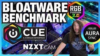 Bloatware Benchmark: RGB Software vs. Performance (iCUE, CAM, & More)