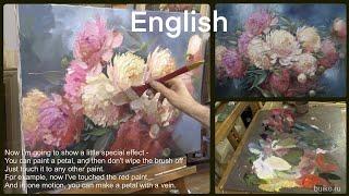 A detailed video about my flower painting brushes. English translation. Подробно о цветочных кистях.