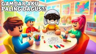 JANGAN GAMBAR ASAL NANTI TIDAK DIPILIH ! DRAW A BLANK ! ROBLOX