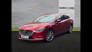 Mazda 6 2.5 SKYACTIV-G GT Sport Nav+ Tourer Automatic 5dr Petrol Red 1 Owner 31,644 Miles - SM68 TZV