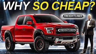 NEW Super Cheap Freightliner Pickup Truck Revealed & SHOCKS Everyone!