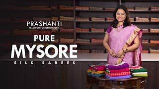 Mysore Silk Sarees | Prashanti | 29 Apr 25