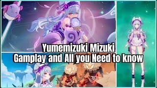 YUMEMIZUKI MIZUKI - GAMEPLAY, ANIMATION & ALL YOU NEED TO KNOW GENSHIN 5.4 LEAKS