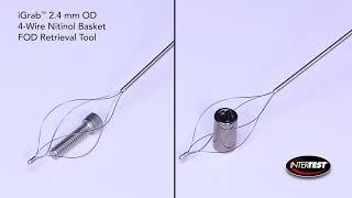 iGrab™ 2.4 mm 4-Wire Nitinol Basket FOD Retrieval Tools