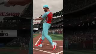 Diamond Dynasty- Bryce Harper solo homer to right field off Shohei Ohtani to make it 2-0