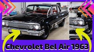 Chevrolet Bel Air 1963   Poderoso Muscle Car Americano V8 - Carros Antigos