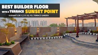 Inside 3 BHK Builder Floor in Sushant Lok 1 | Gurgaon