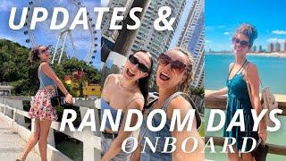 Working on a cruise ship - days in the life onboard ️🫶 behind the scenes & personal updates!